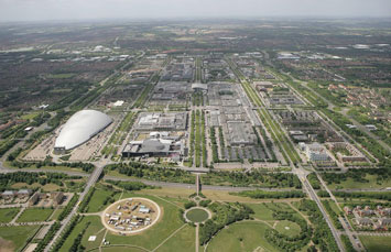 Milton Keynes aerial view